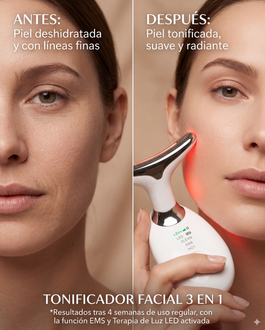TONIFICADOR FACIAL 3 EN 1